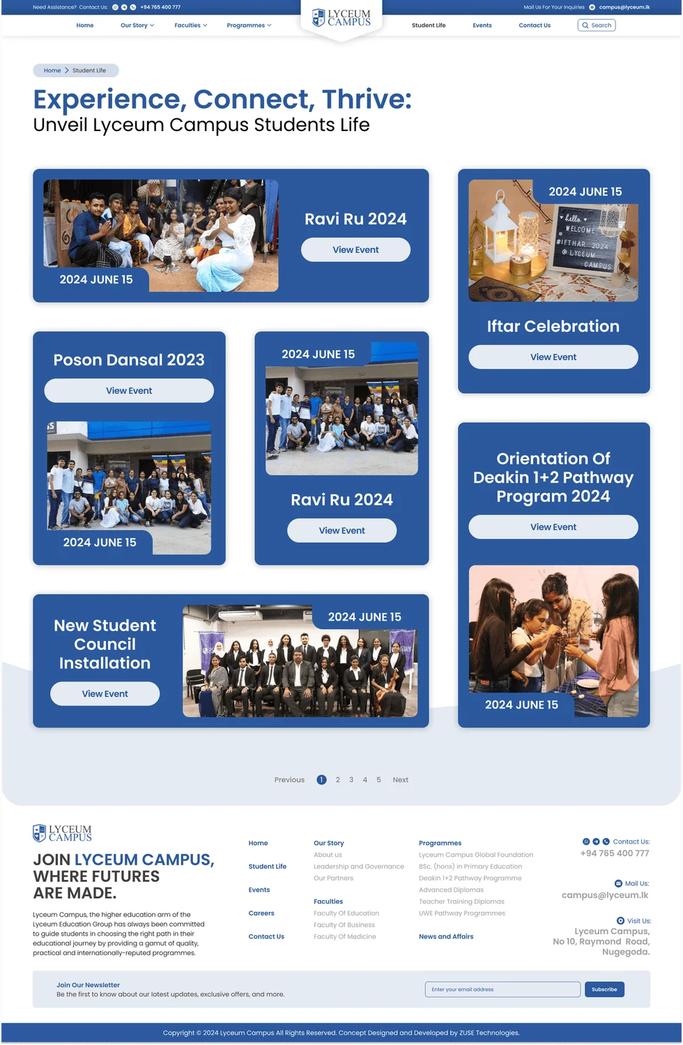 Lyceum Campus - Campus life